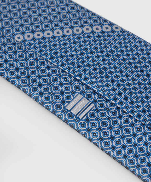 Stefano Ricci Синій краватку в візерунок патерн CXDD41070 зображення 4