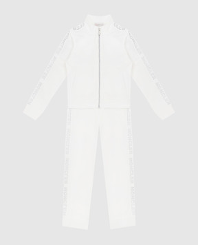 Moncler ENFANT Дитячий костюм з принтом логотипу 8M74410809AG810