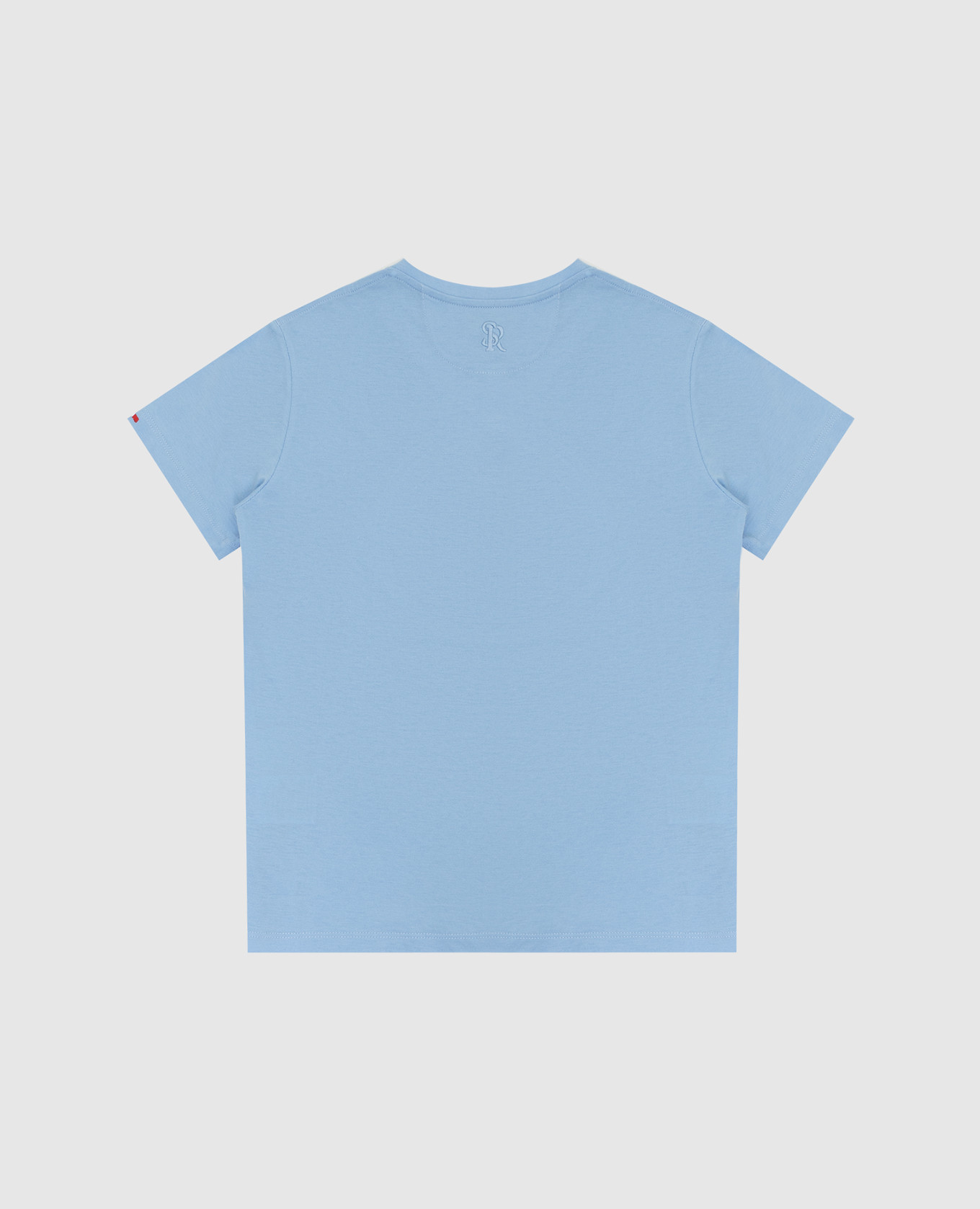 Stefano Ricci Детская голубая футболка с вышивкой YNH9200550803 изображение 2