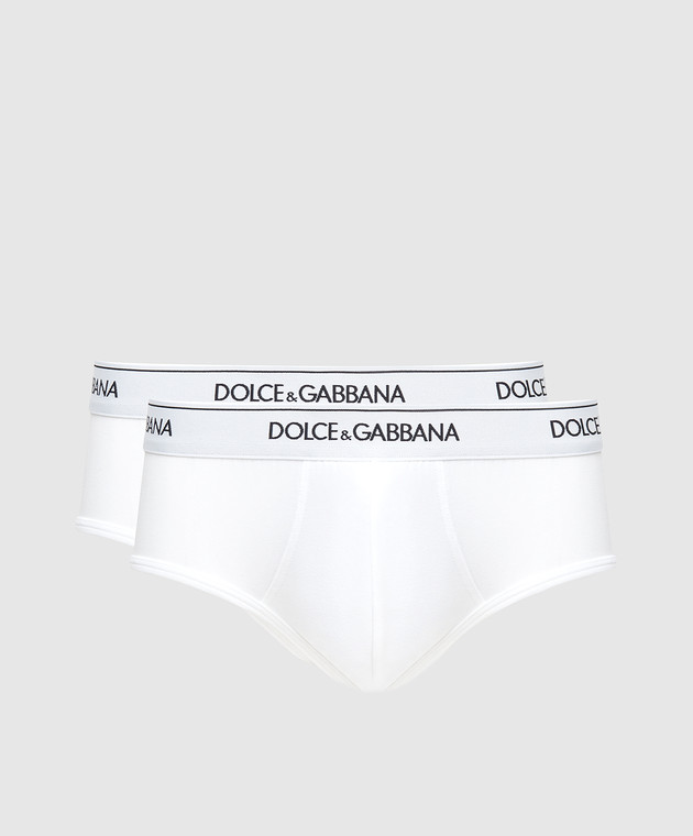 Dolce&Gabbana Набір з білих трусів M9C05JFUGIW