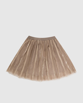 Brunello Cucinelli Детская юбка с пайетками BA960S208B