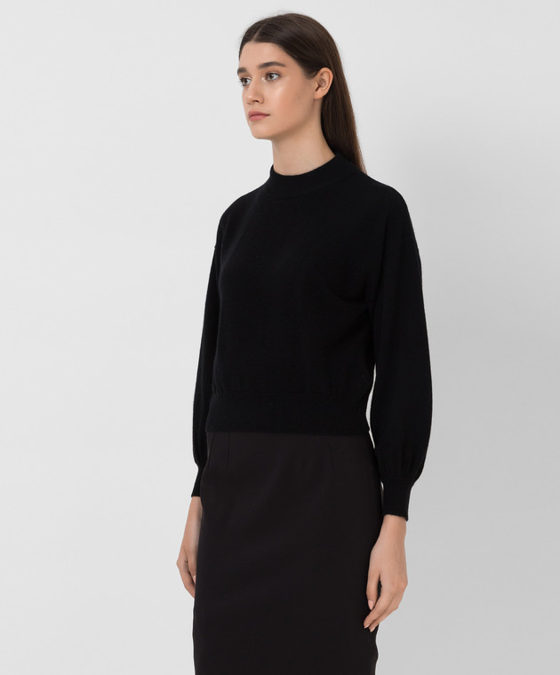 Allude Black wool and cashmere jumper 21517632 image 3