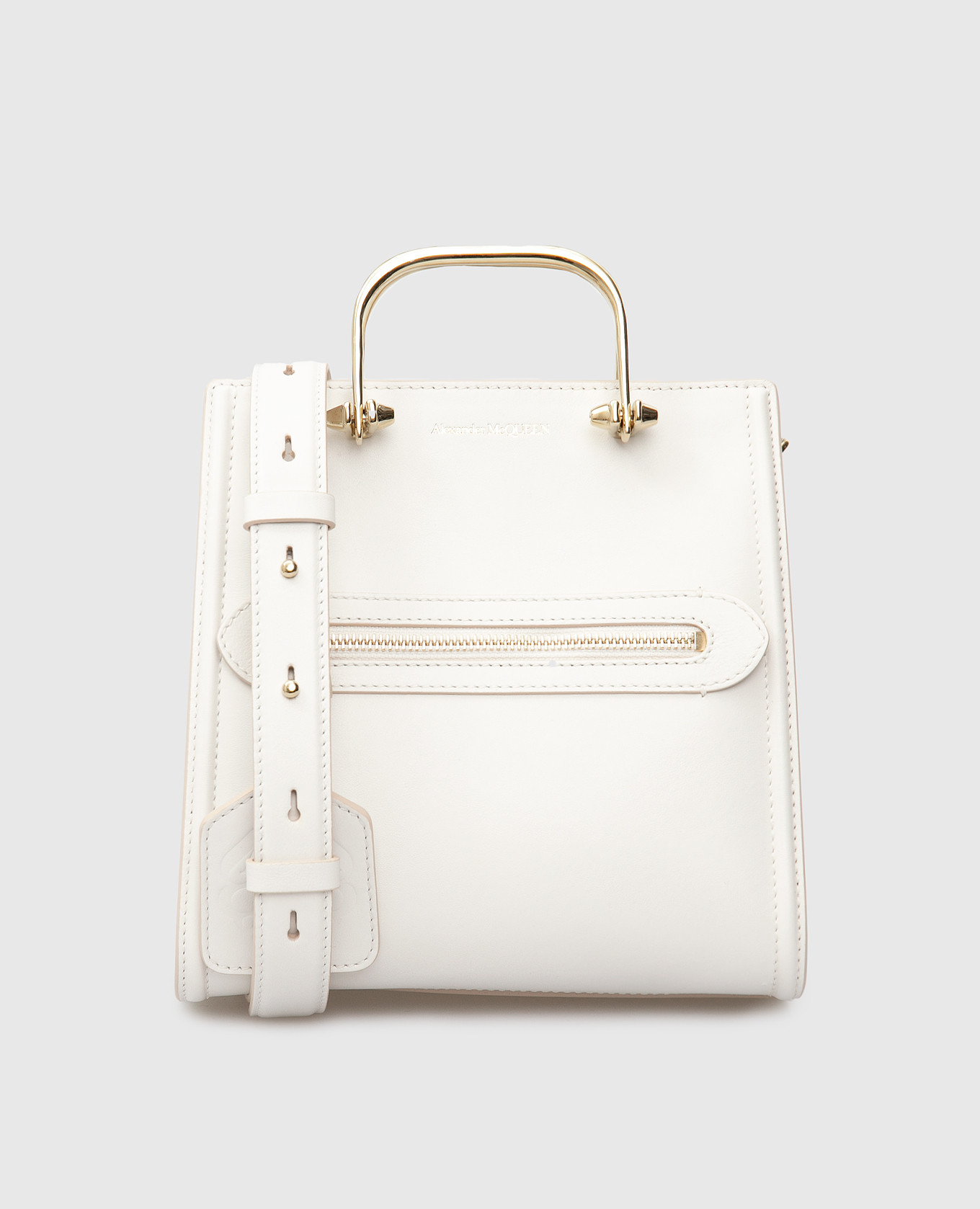 

Кожаная сумка-тоут Short Story, Белый, Сумки через плечо