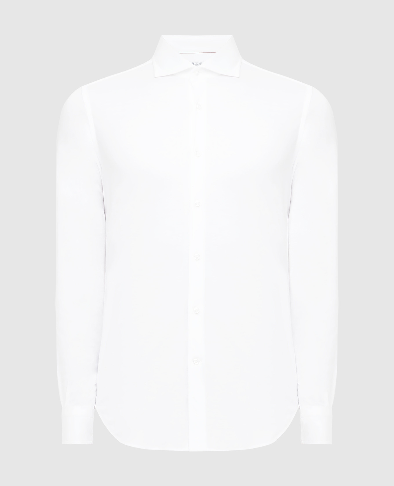

Белая рубашка Loro Piana, Белый, Однотонные