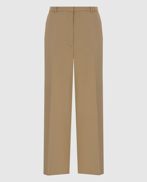 Lanvin Брюки из  шерсти широкого кроя RWTR00594576