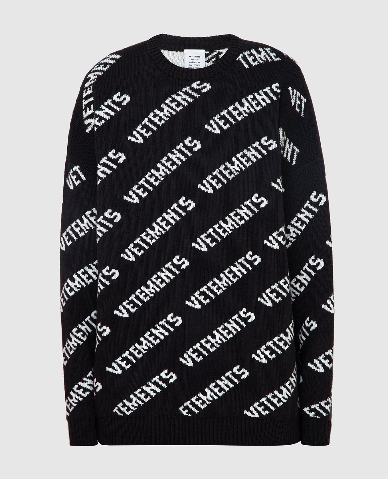 

Черный свитер Vetements, Свитера