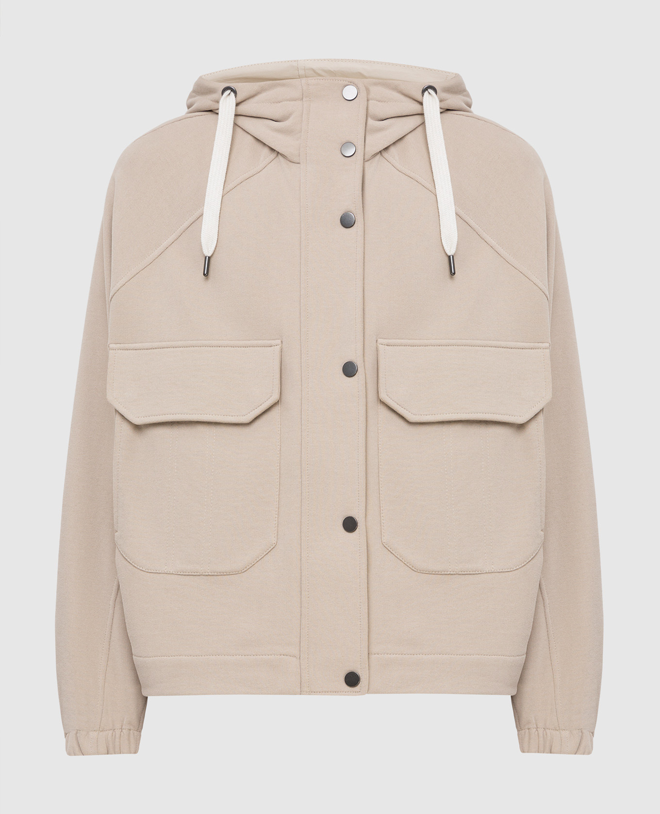 

Укороченная куртка Brunello Cucinelli, Бежевый, Куртки