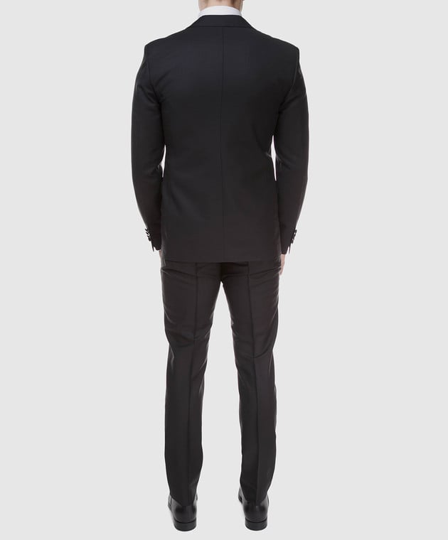 Prada Черный костюм из мохера и шерсти UAF4201KNB изображение 4