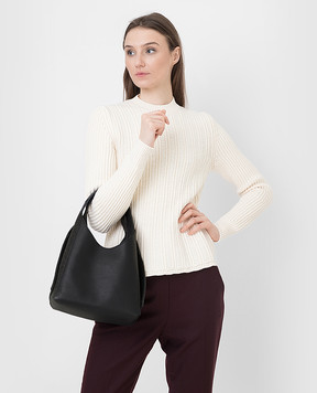 Loro Piana Сумка-тоут из кожи и кашемира FAL7125
