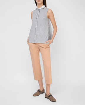 Max Mara Sportmax Бежевые брюки CALAMO