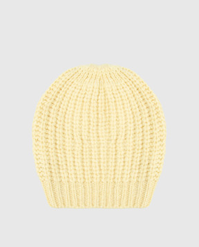 Peserico жовта шапка S36108F0309121