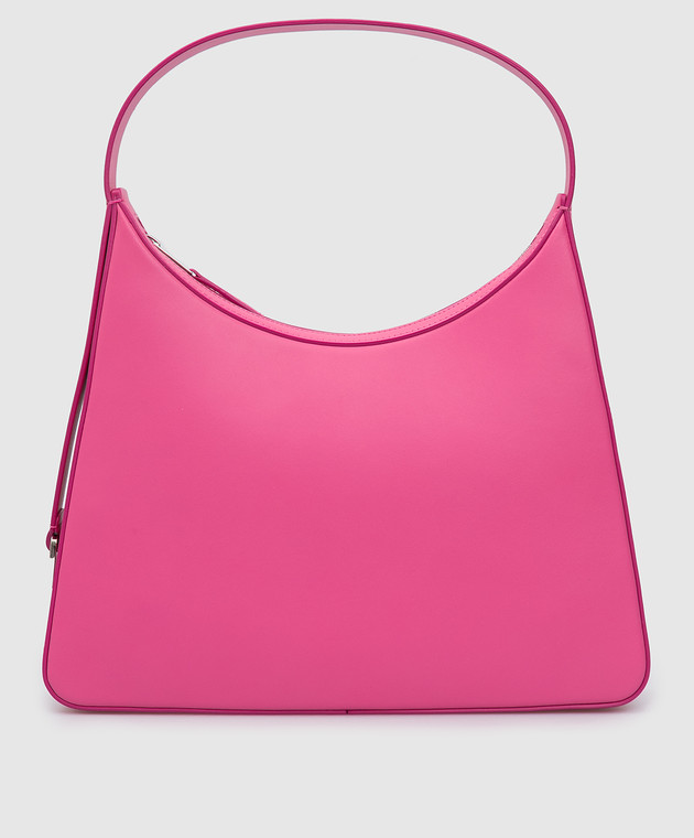 AMBUSH Розовая кожаная сумка-хобо BWNP002F21LEA001