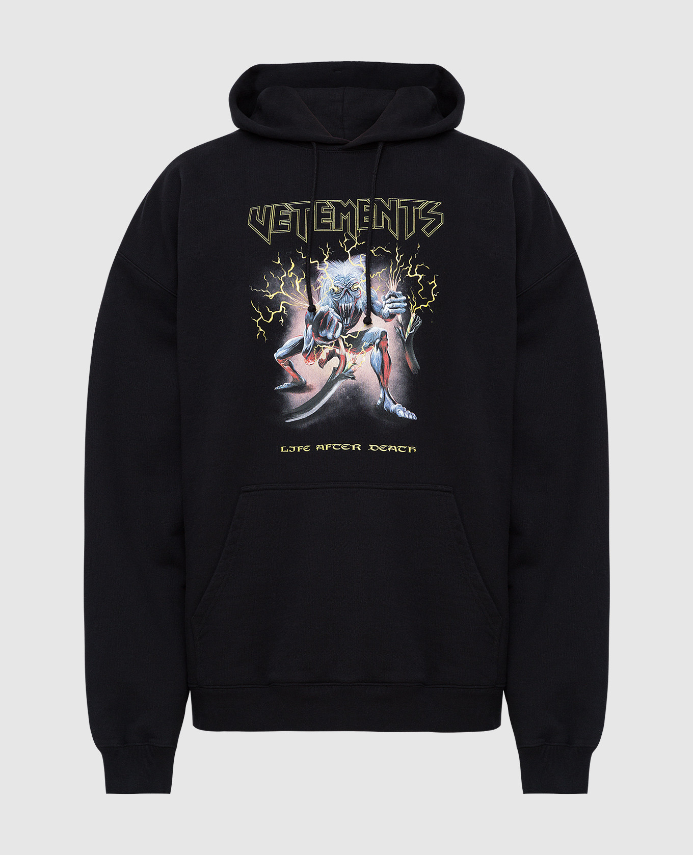 

Черное худи Vetements, Черный, Худи и свитшоты