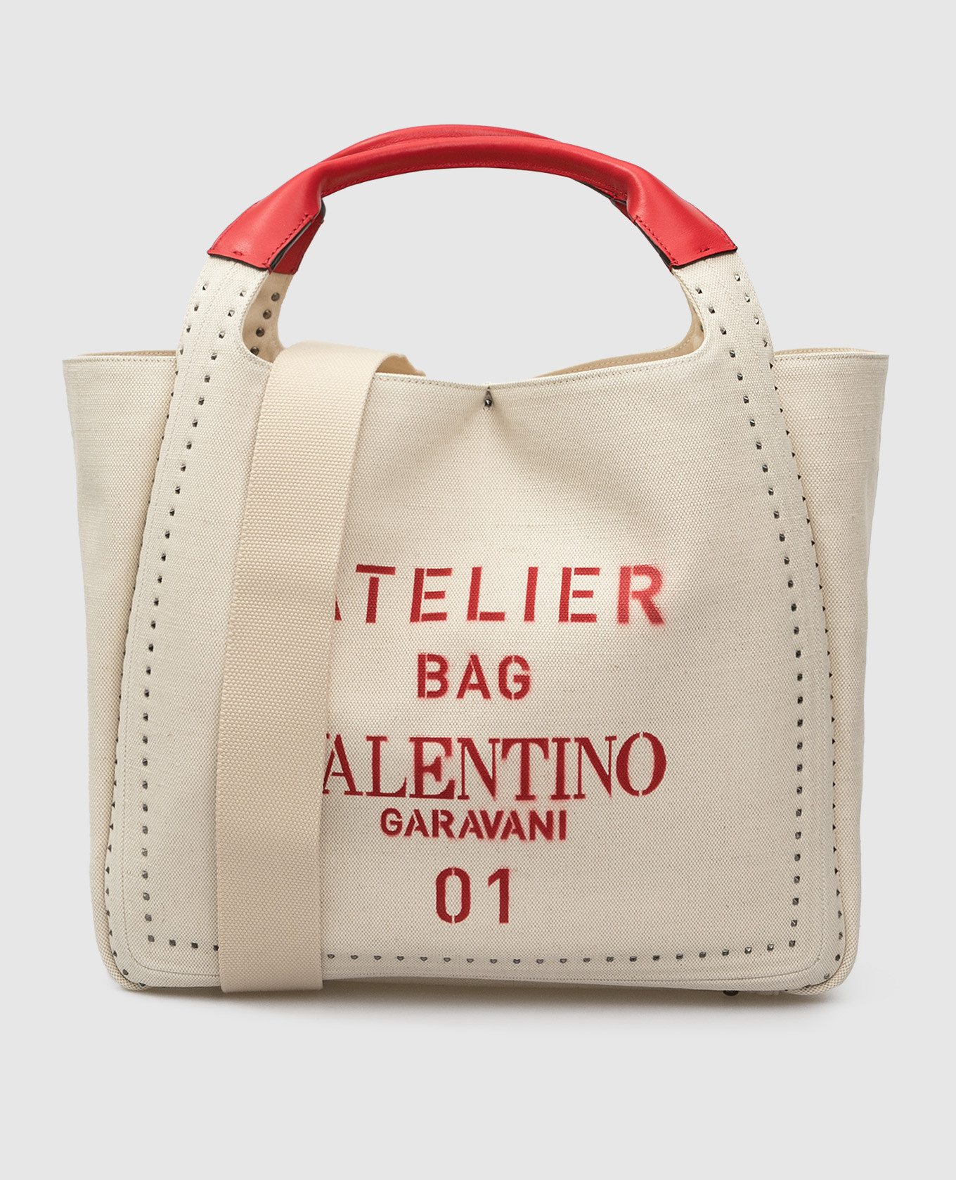 

Светло-бежевая сумка Valentino, Светло-бежевый, Сумки