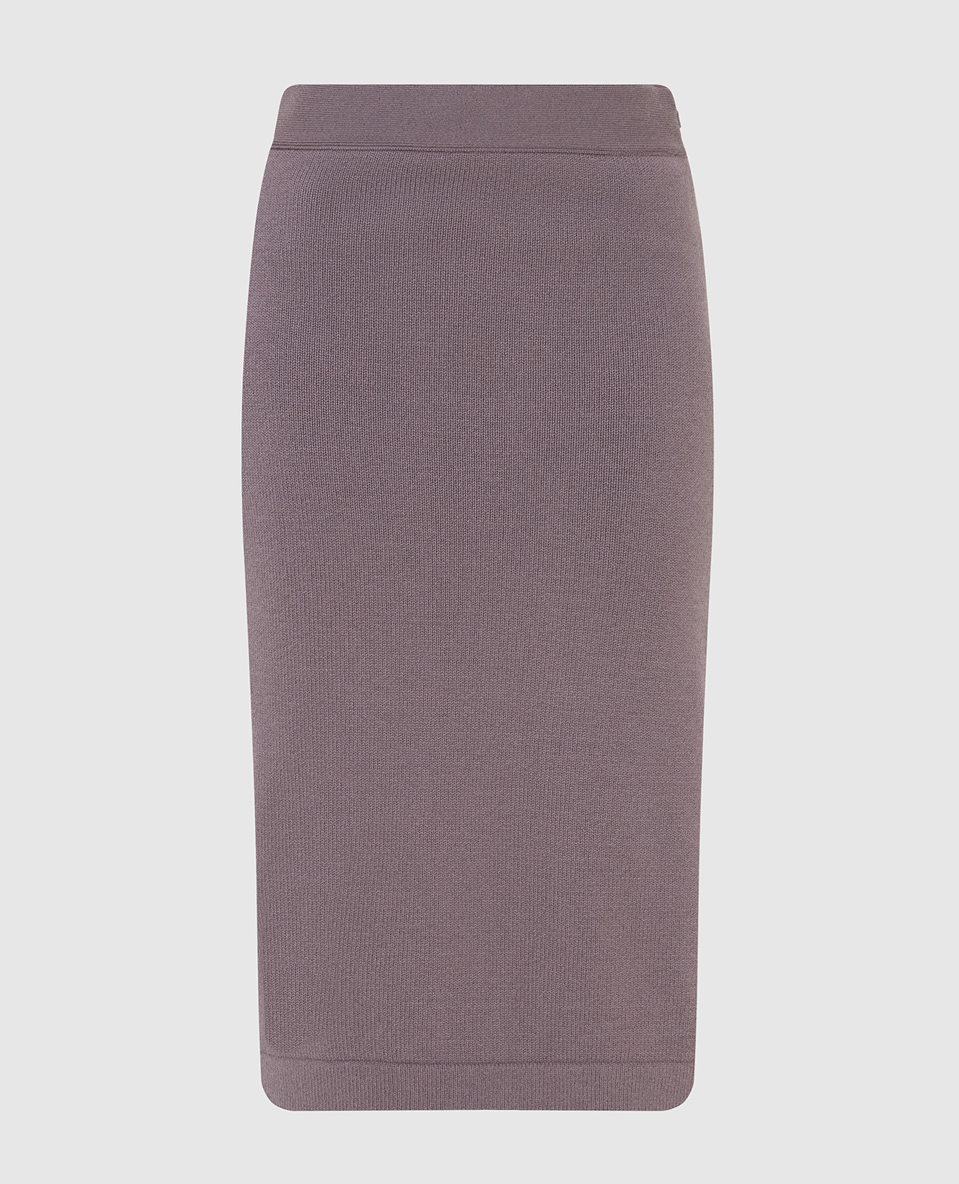 

Темно-сиреневая юбка из кашемира, Сиреневый, Юбки Миди