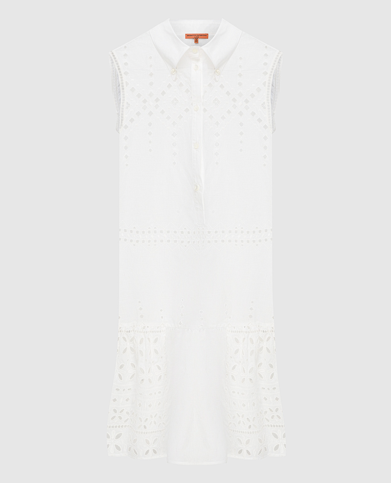 

Белое платье Ermanno Scervino, Белый, Платья Мини