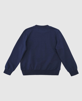 Fendi Детский темно-синий свитшот JFH0441012