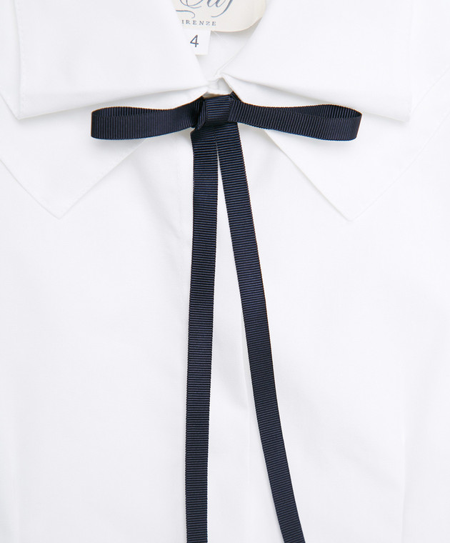 CAF Детская белая блуза 23PO25 изображение 3