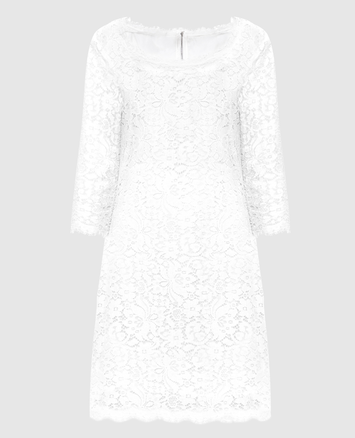 

Белое платье из кружева, Белый, Повседневные платья