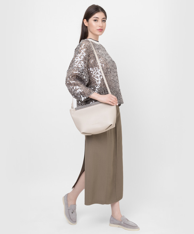 Brunello Cucinelli Свитер в узор с пайетками M3YR02500 изображение 2
