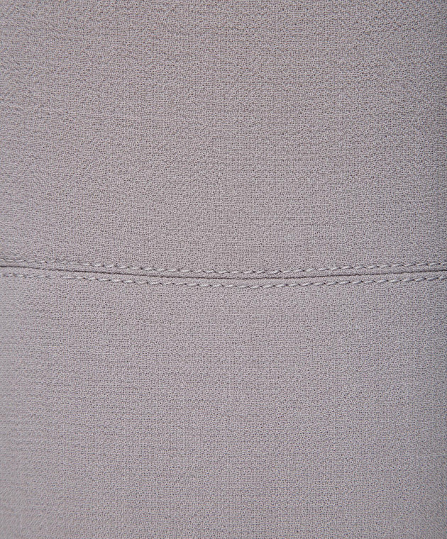 NINA RICCI Серое платье из шерсти 18PCRO002WV0230 изображение 5