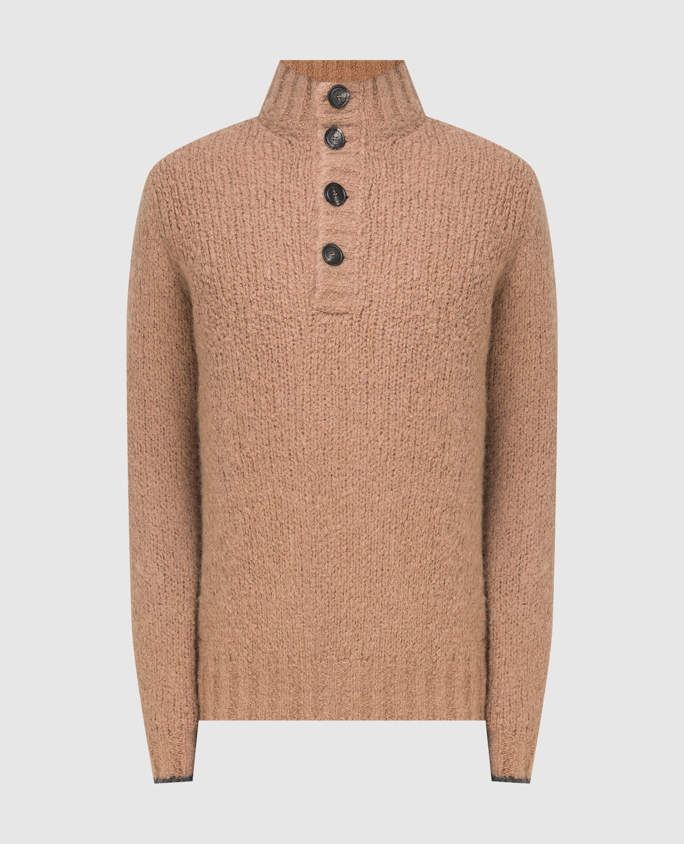 

Темно-бежевый свитер из альпаки, Свитера