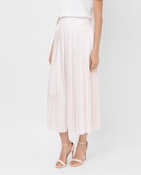 Balmain Кюлоти-плісе в візерунок монограми логотипу WF1PQ011I677
