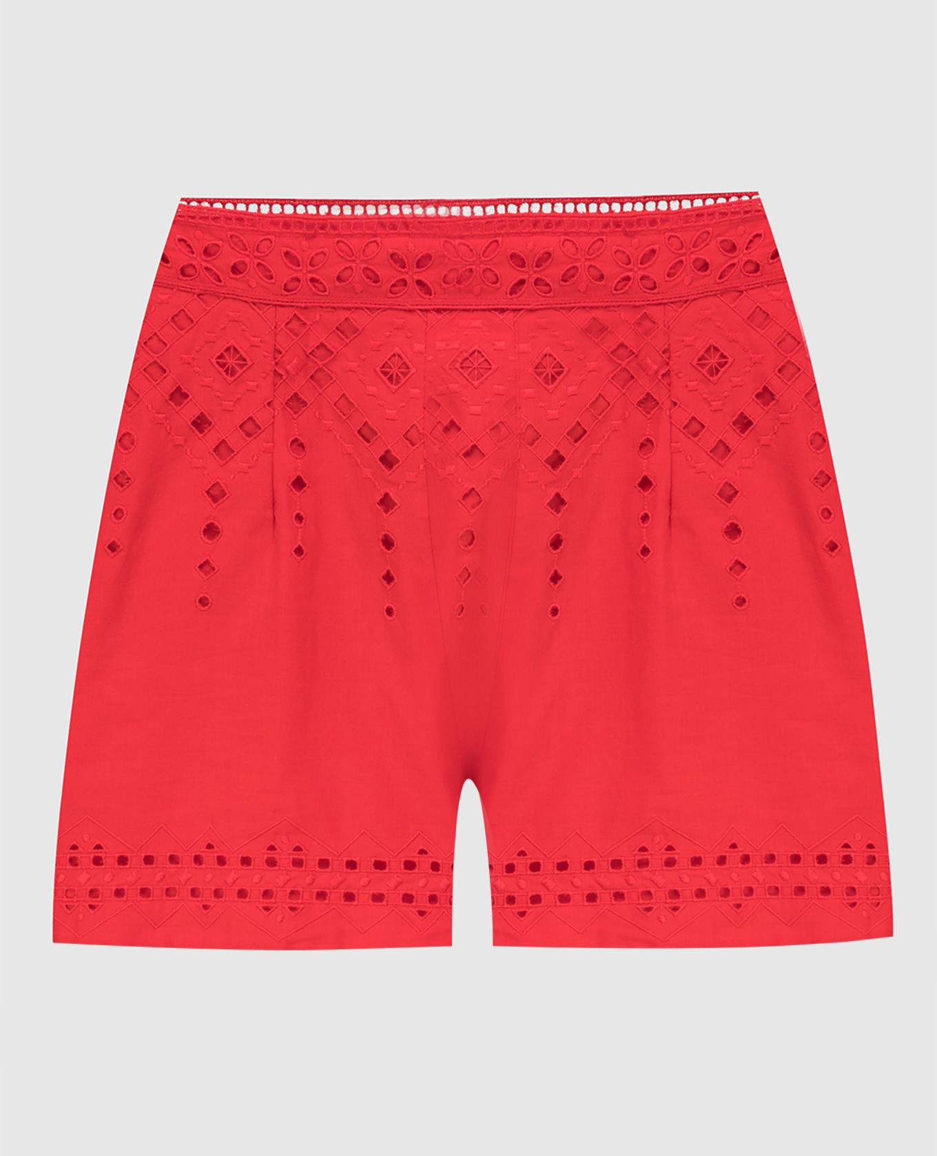 

Шорты с прошвой Ermanno Scervino, Красный, Шорты