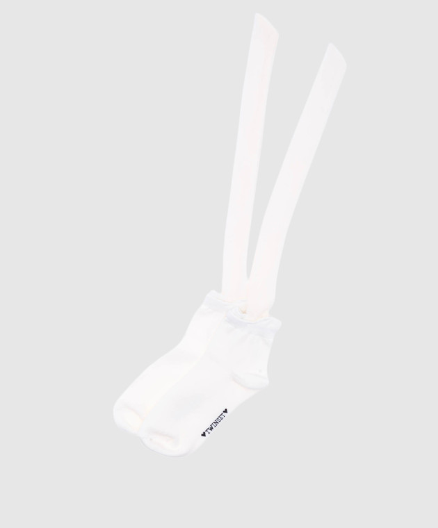 Twin Set Світло-бежеві шкарпетки AS8P6K