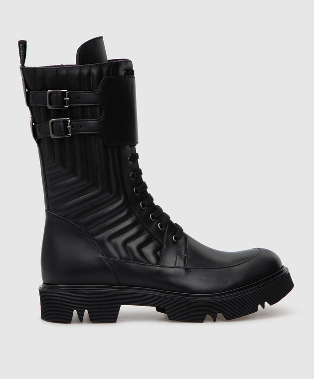 MYM Ivor black leather boots IVOR