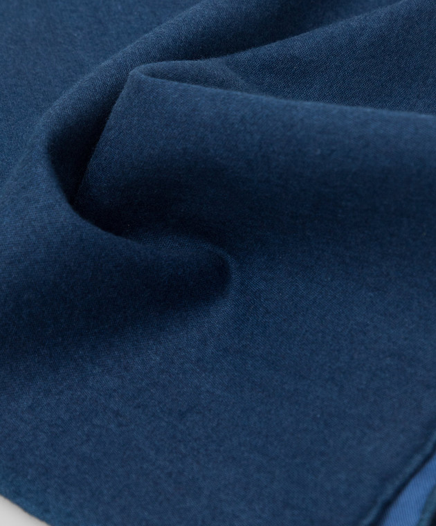 Stefano Ricci Children's blue scarf YFZ25COEX1500 image 2