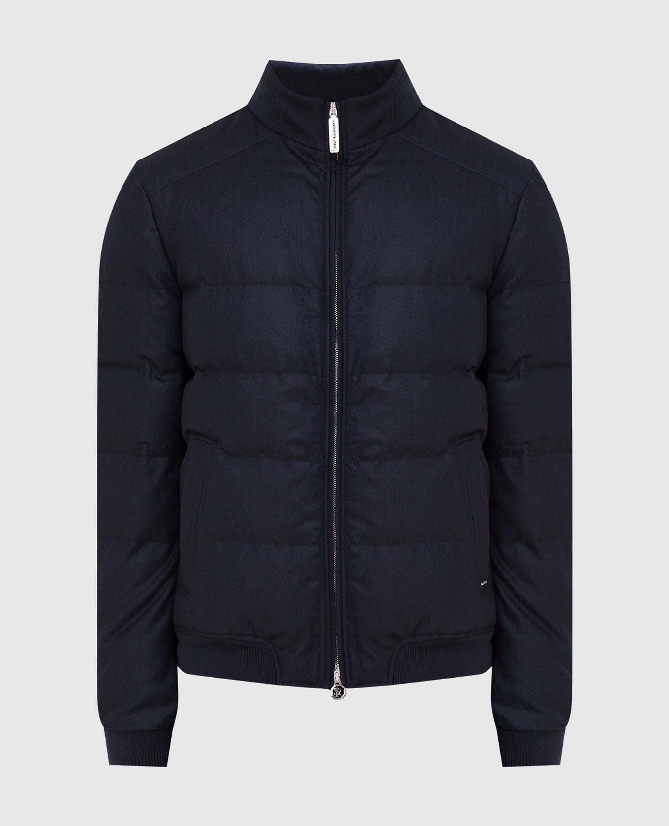 

Пуховая куртка из шерсти и кашемира, Синий, Пуховики