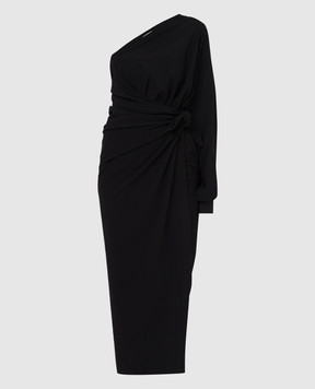 Balenciaga Платье на одно плечо с драпировкой 659074TJV02